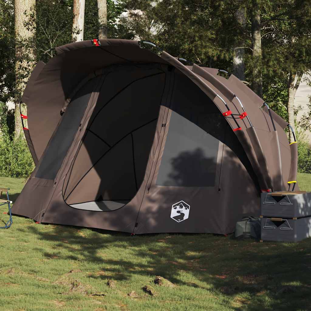 Anglerzelt - Campingzelt - Allround Zelt - 5 Personen - Packmaß 59x18x18,5 cm