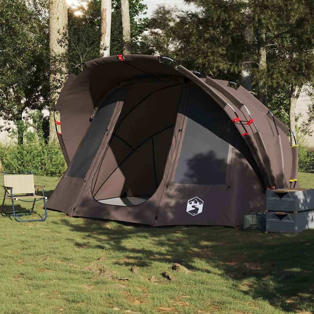 Anglerzelt - Campingzelt - Allround Zelt - 5 Personen - Packmaß 59x18x18,5 cm