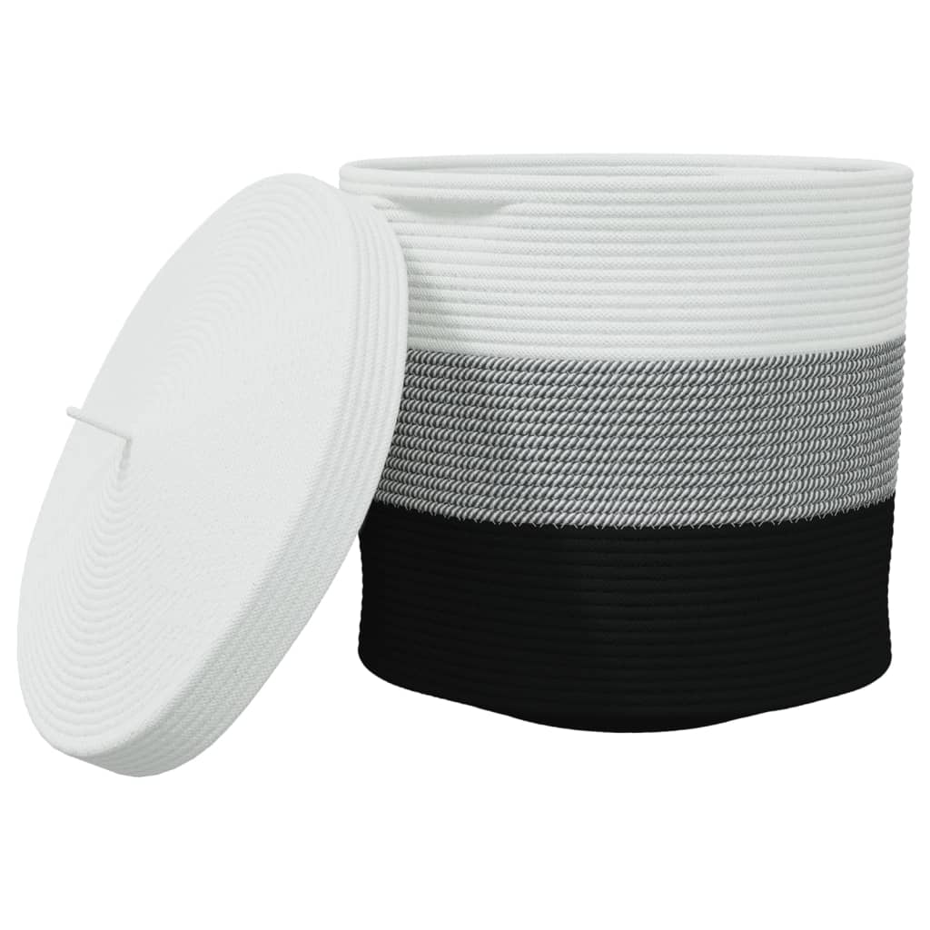 Toller Aufbewahrungskorb - Wäschekorb - Mehrzweckkorb - Deckelkorb - 40 x 35 cm