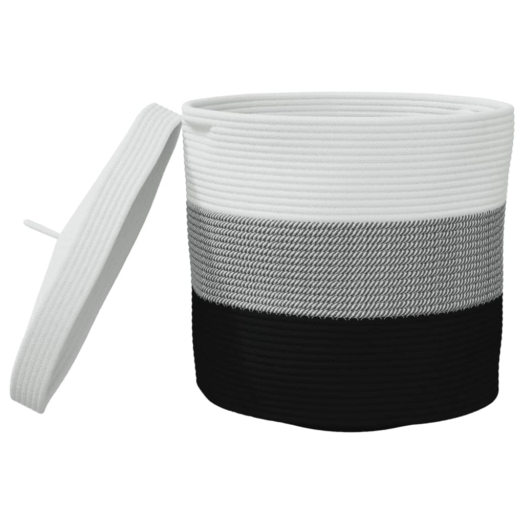 Toller Aufbewahrungskorb - Wäschekorb - Mehrzweckkorb - Deckelkorb - 40 x 35 cm