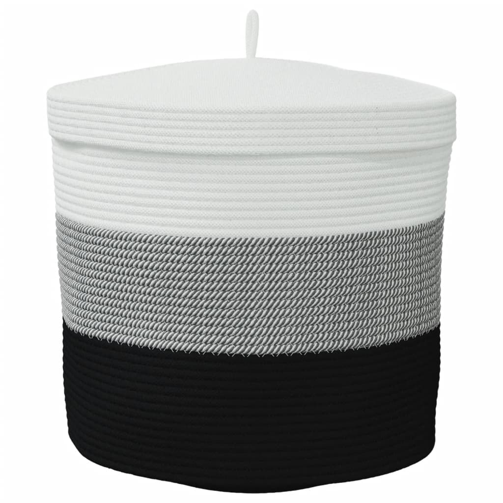 Toller Aufbewahrungskorb - Wäschekorb - Mehrzweckkorb - Deckelkorb - 40 x 35 cm