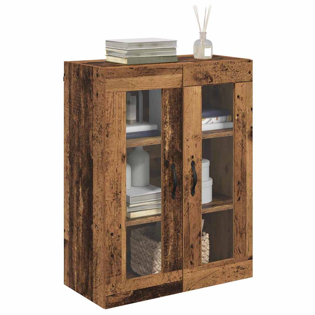 TOP Wandschrank - Hängeschrank - Vitrinenschrank - Medienschrank - 69 x 90 cm