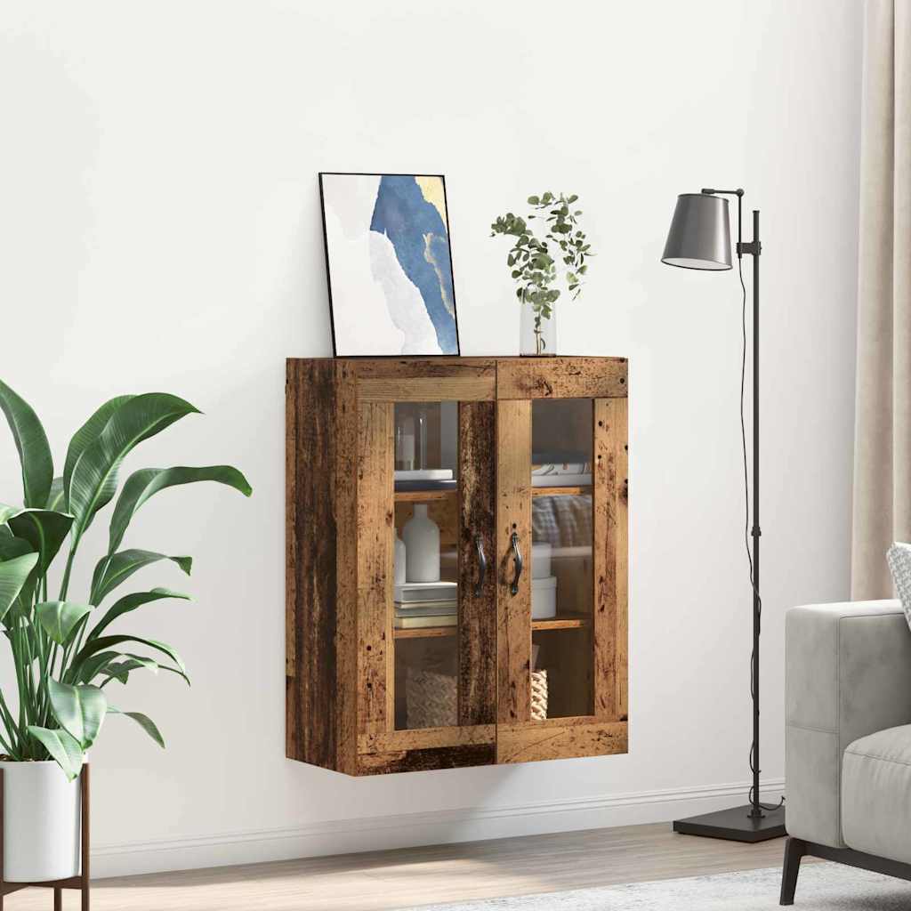 TOP Wandschrank - Hängeschrank - Vitrinenschrank - Medienschrank - 69 x 90 cm
