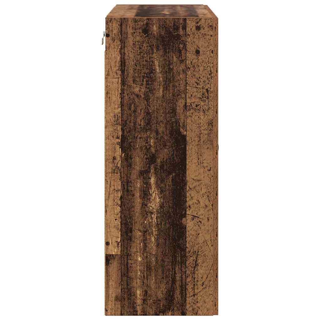 TOP Wandschrank - Hängeschrank - Vitrinenschrank - Medienschrank - 69 x 90 cm