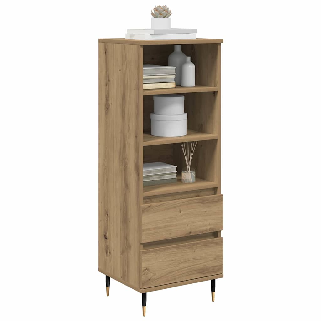 Highboard - Hochschrank - Vitrine - Sideboard - Kommode - 40 x 36 x 110 cm