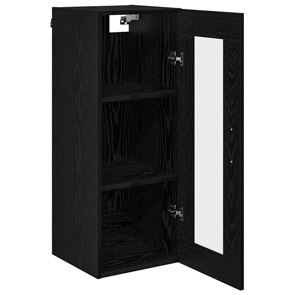 Wandschrank - Hängeschrank - Vitrinenschrank - Schrankmöbel - 34,5 x 34 x 90 cm