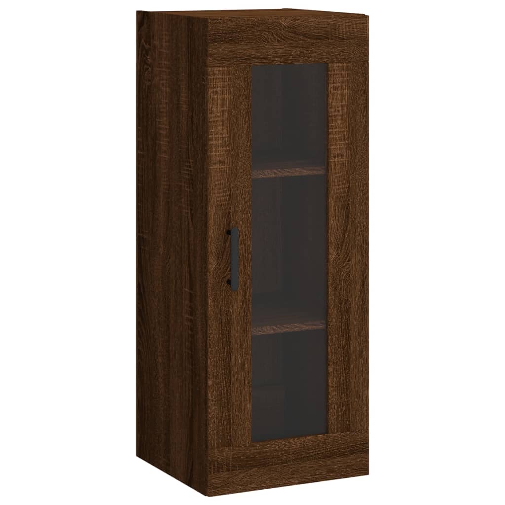 Vitrinenschrank - Wandschrank - Hängeschrank - Schrankelement - 34,5 x 34 x 90cm