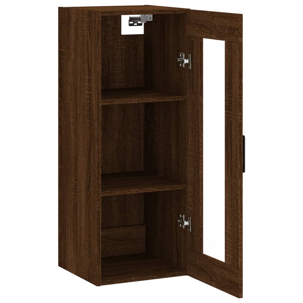 Vitrinenschrank - Wandschrank - Hängeschrank - Schrankelement - 34,5 x 34 x 90cm