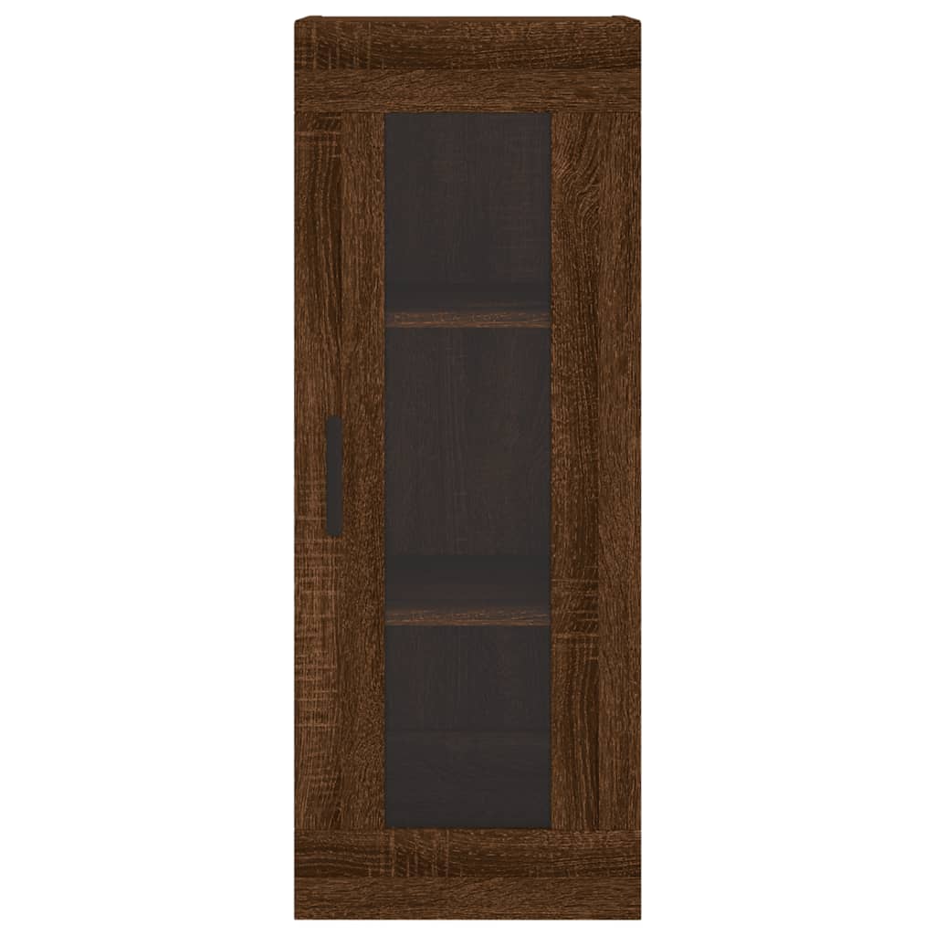 Vitrinenschrank - Wandschrank - Hängeschrank - Schrankelement - 34,5 x 34 x 90cm
