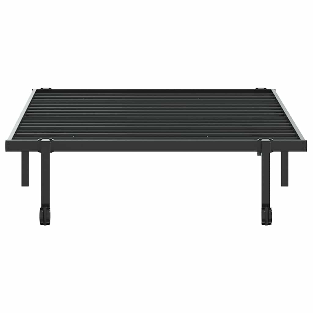 Robustes Stahlbett - Gästebett - Bürobett - Bettgestell - Klappbett - 100x200cm