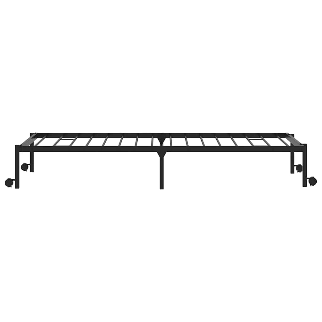 Robustes Stahlbett - Gästebett - Bürobett - Bettgestell - Klappbett - 100x200cm