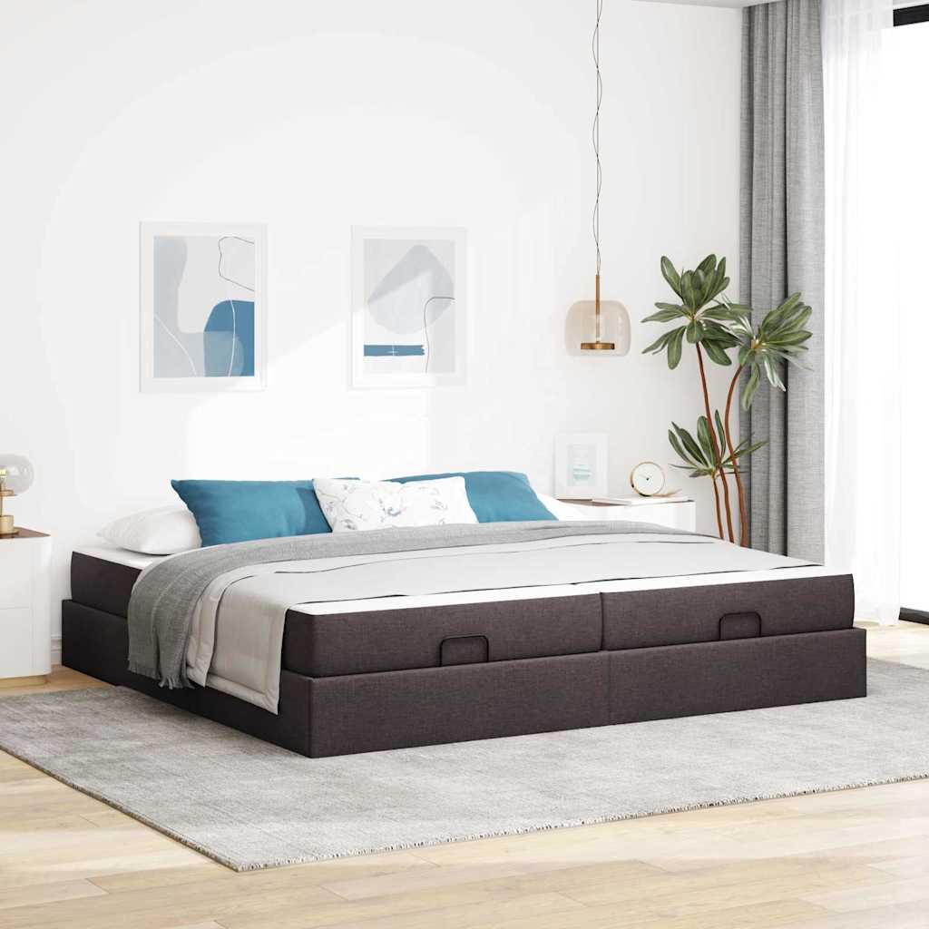 Tolles Doppelbett - Polsterbett - Stauraumbett - Schlafzimmermöbel - 200 x 200cm