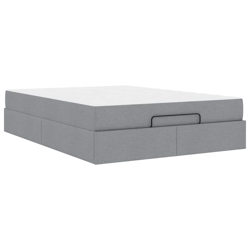 Polsterbett - Bettgestell - Doppelbett - Bettrahmen inkl. Matratze - 160x200 cm
