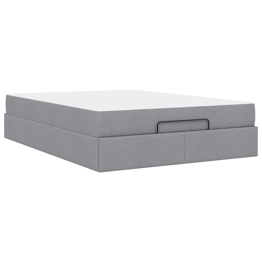 Polsterbett - Bettgestell - Doppelbett - Bettrahmen inkl. Matratze - 160x200 cm