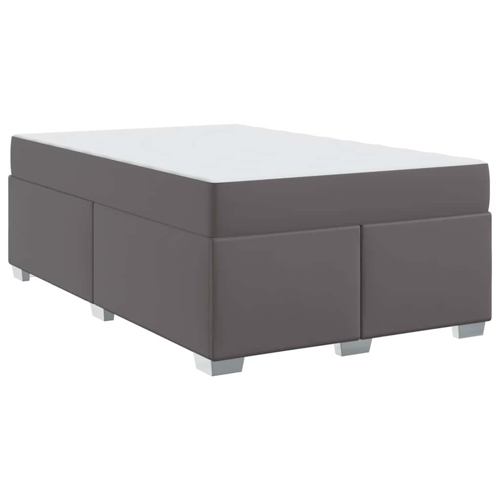 Einzelbett inkl. Matratze - Bettgestell - Polsterbett - Kunstleder - 120 x 200cm