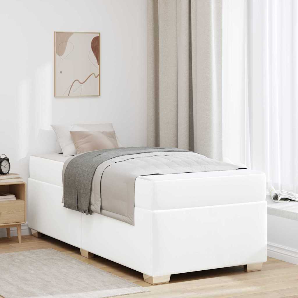Kunstleder Polsterbett - Bettgestell - Einzelbett - Bettrahmen - 100 x 200 cm