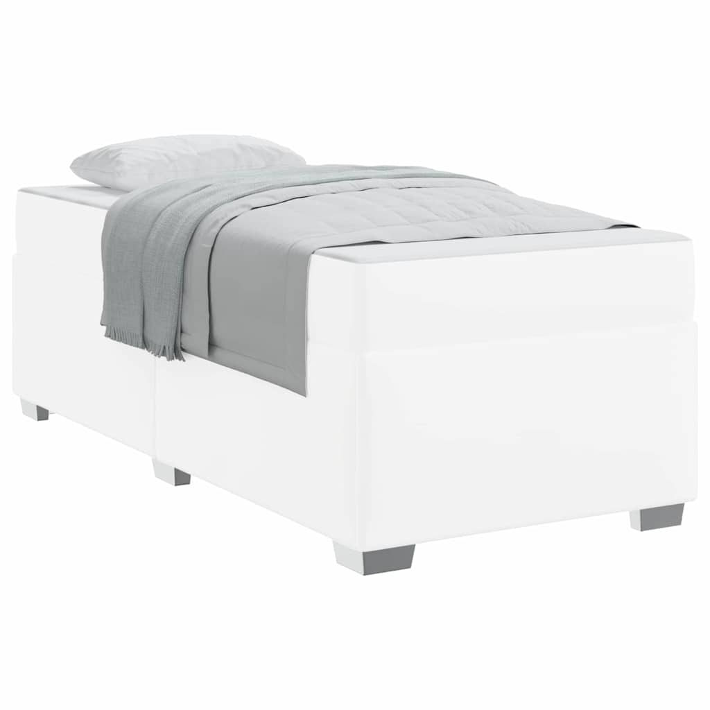 Kunstleder Polsterbett - Bettgestell - Einzelbett - Bettrahmen - 100 x 200 cm