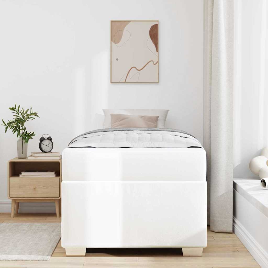 Kunstleder Polsterbett - Bettgestell - Einzelbett - Bettrahmen - 100 x 200 cm