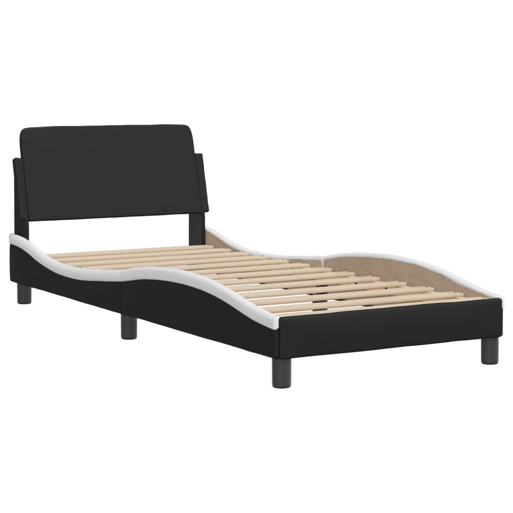 Modernes Polsterbett - Bettrahmen - Schlafzimmerbett - Bettgestell - 80 x 200 cm