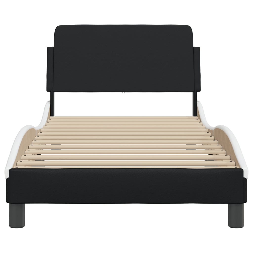 Modernes Polsterbett - Bettrahmen - Schlafzimmerbett - Bettgestell - 80 x 200 cm
