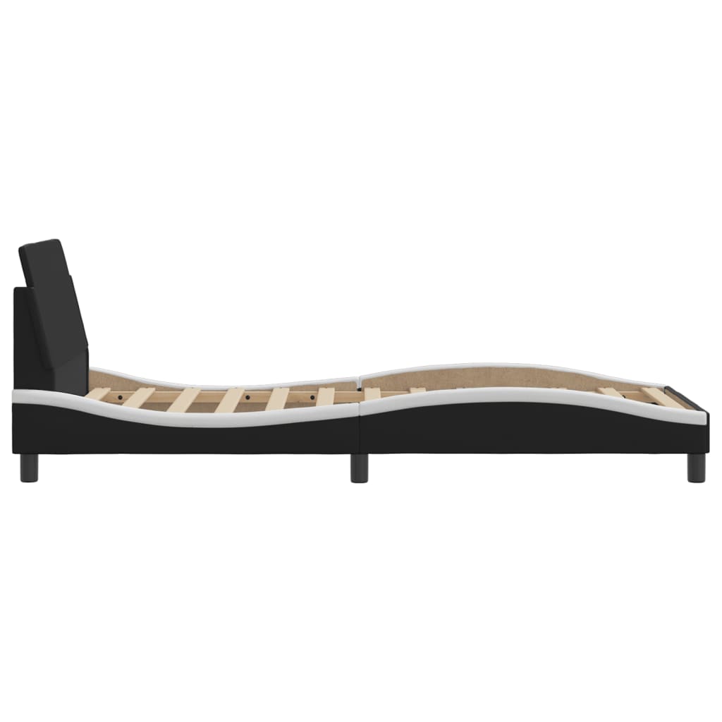 Modernes Polsterbett - Bettrahmen - Schlafzimmerbett - Bettgestell - 80 x 200 cm