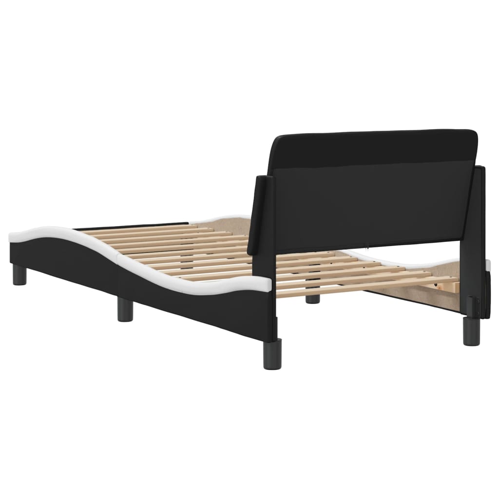 Modernes Polsterbett - Bettrahmen - Schlafzimmerbett - Bettgestell - 80 x 200 cm