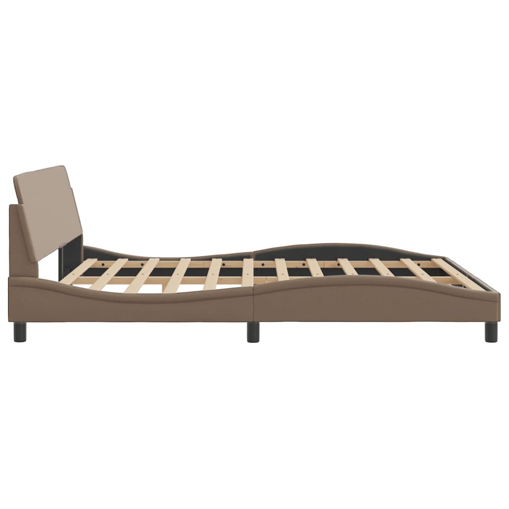 Polsterbett - Bettgestell - Schlafzimmerbett - Bettrahmen - Kunstleder - 180x200