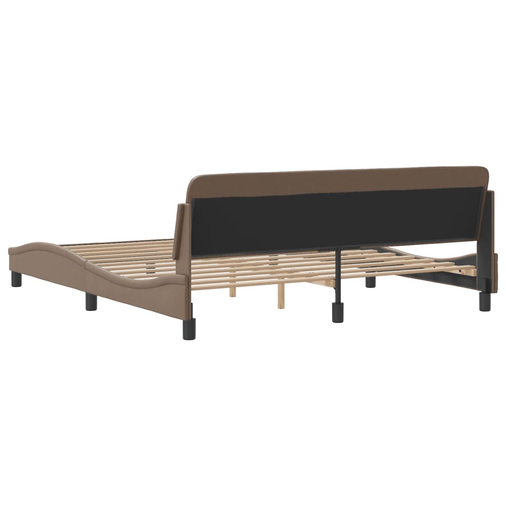 Polsterbett - Bettgestell - Schlafzimmerbett - Bettrahmen - Kunstleder - 180x200