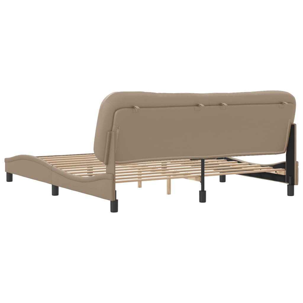 Polsterbett - Bettgestell - Doppelbett - Bettrahmen - Hotelbett - 180 x 200 cm