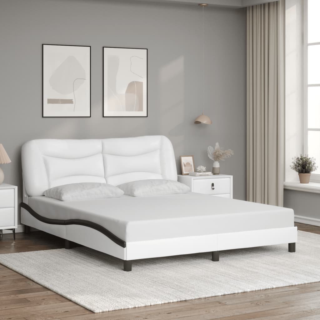 Doppelbett Hvar - Bettrahmen - Polsterbett - Bettgestell - Kunstleder - 160x200