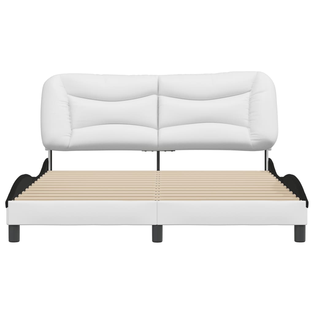 Doppelbett Hvar - Bettrahmen - Polsterbett - Bettgestell - Kunstleder - 160x200