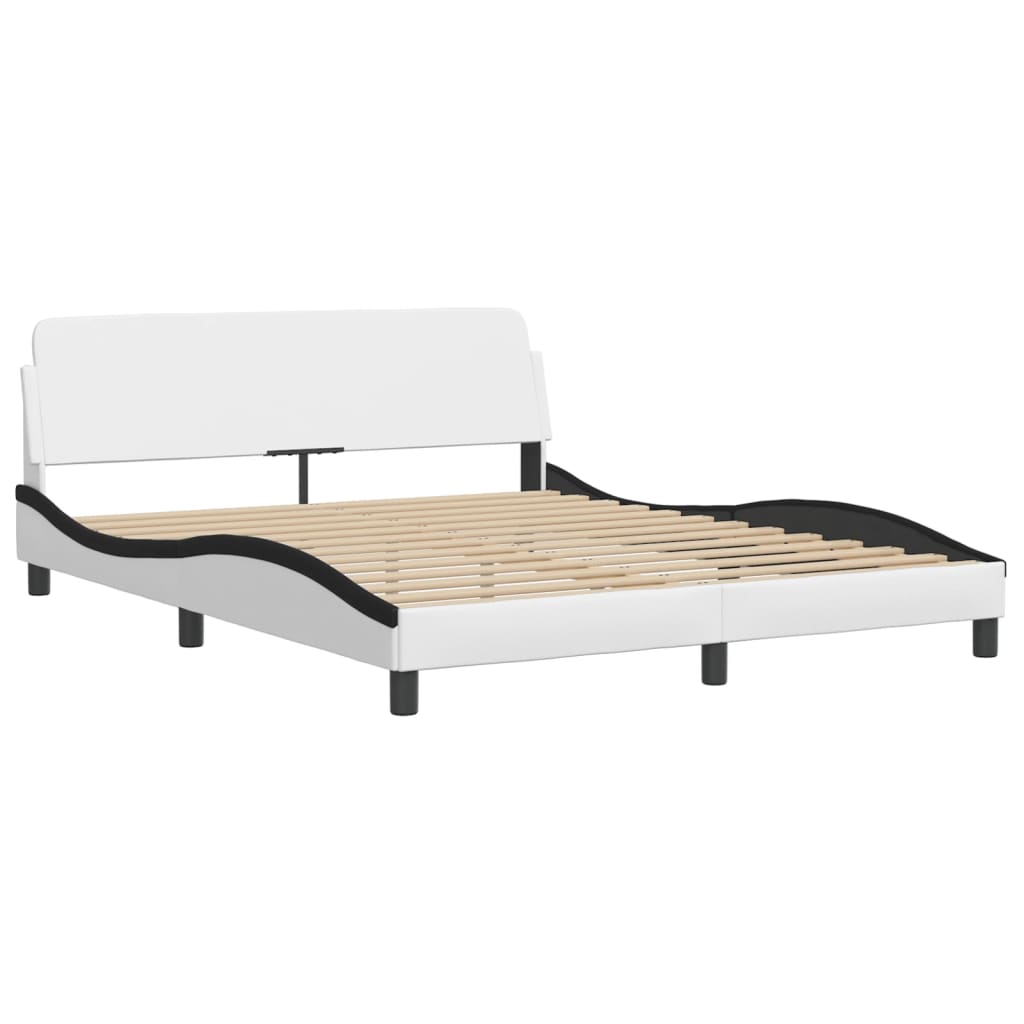 Doppelbett Hvar - Bettrahmen - Polsterbett - Bettgestell - Kunstleder - 160x200
