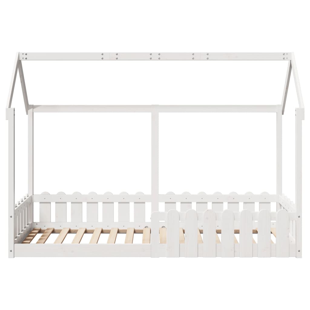 Tolles Spielbett - Kinderbett - Hausbett - Bettrahmen - Holzbett - 80 x 200 cm
