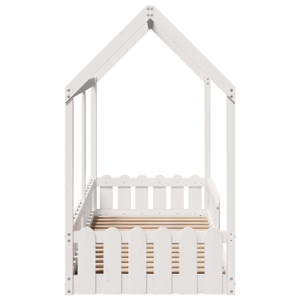 Tolles Spielbett - Kinderbett - Hausbett - Bettrahmen - Holzbett - 80 x 200 cm
