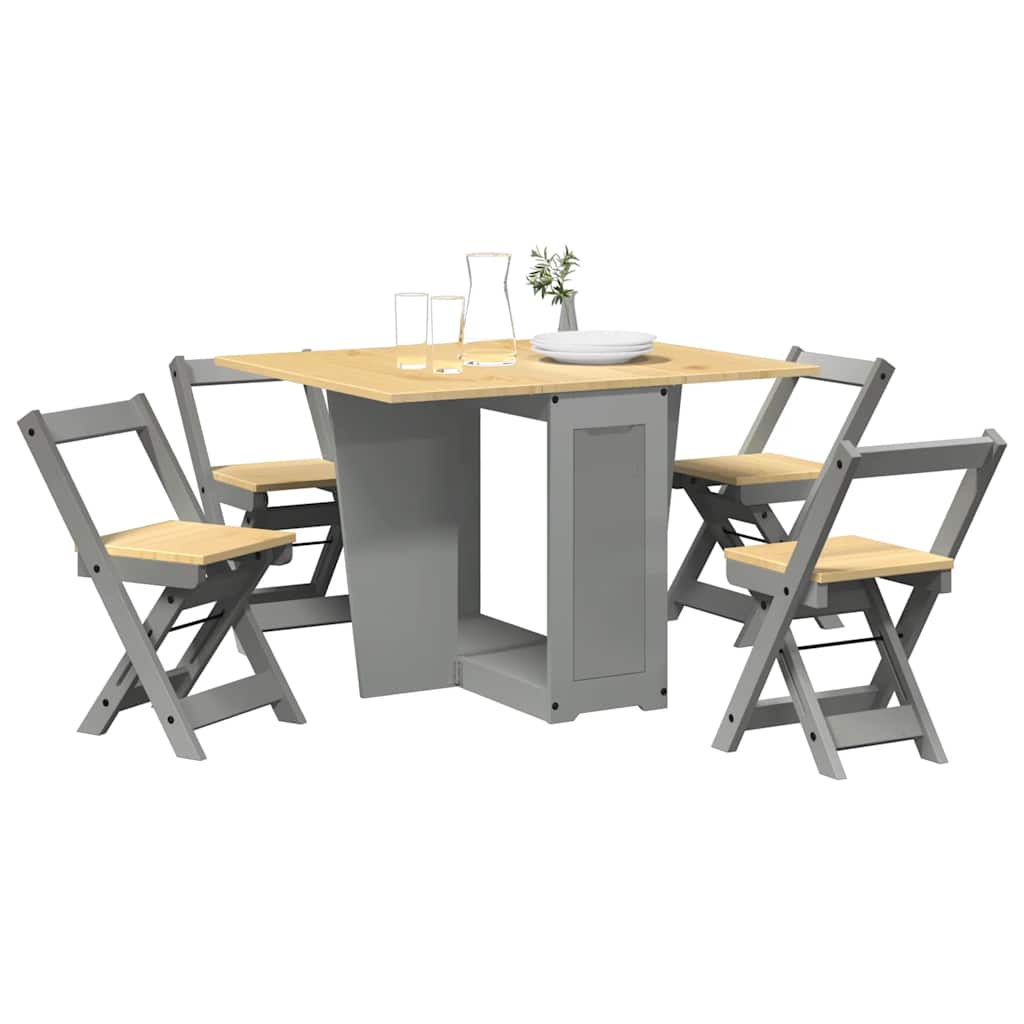 TOP Klapptisch Set - Tischgruppe - Esstisch - Frühstückstisch - 114 x 92 x 75 cm