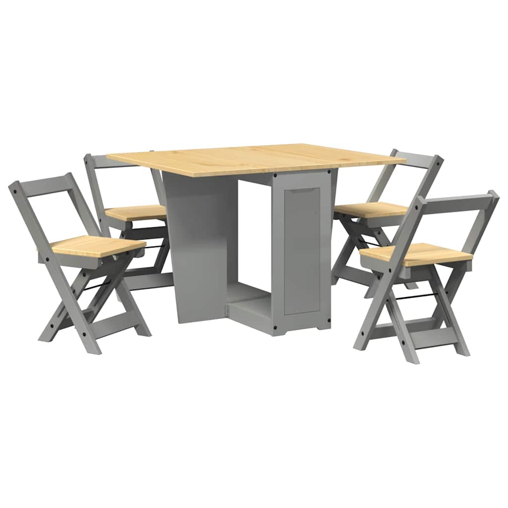 TOP Klapptisch Set - Tischgruppe - Esstisch - Frühstückstisch - 114 x 92 x 75 cm