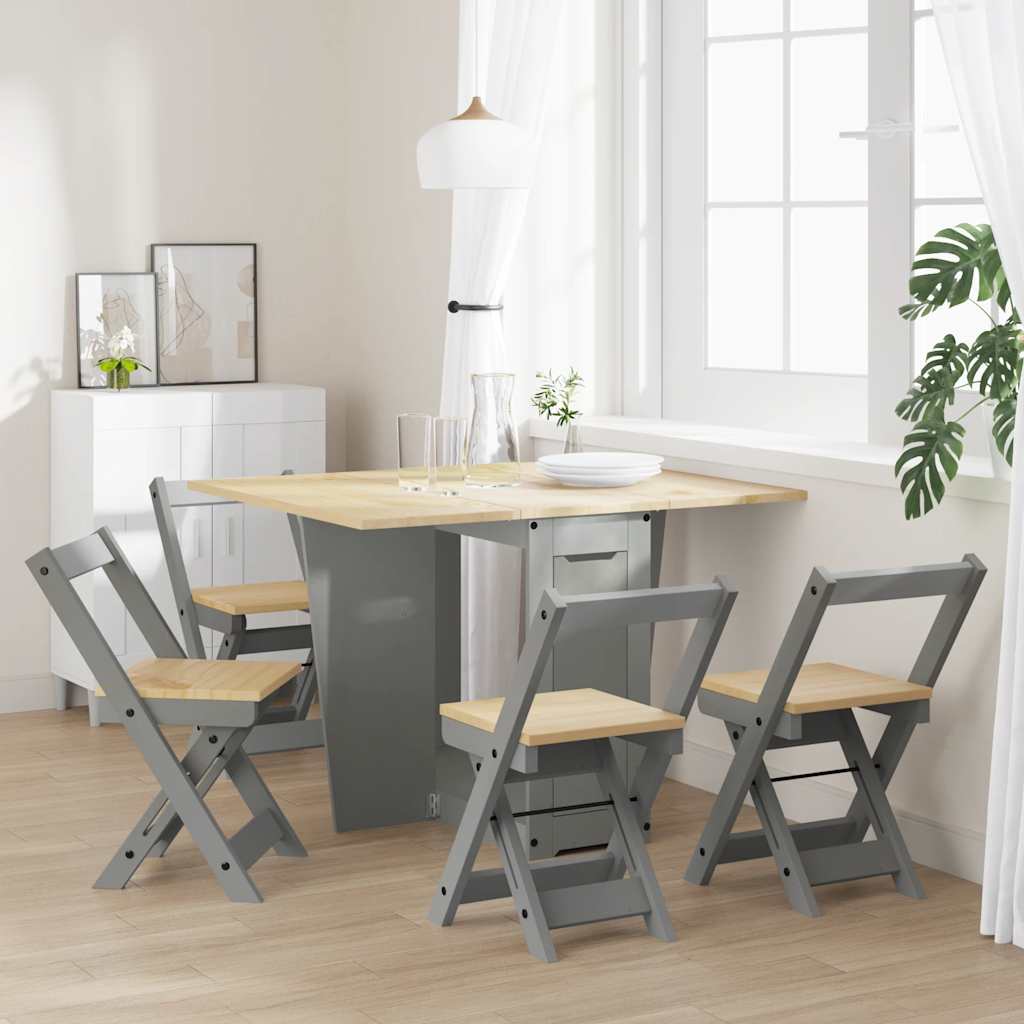 TOP Klapptisch Set - Tischgruppe - Esstisch - Frühstückstisch - 114 x 92 x 75 cm