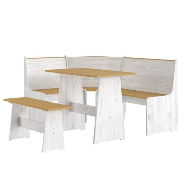 Essgruppe mit Eckbank - Kücheneckbank - Essplatz - Eckbankgruppe - 100x60x73 cm