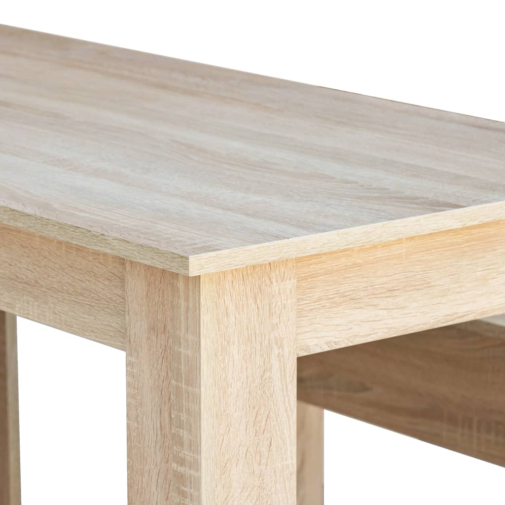 Esszimmermöbel - Tisch-Bank-Set - Essgruppe - Sitzgruppe - 120 x 59 x 76 cm