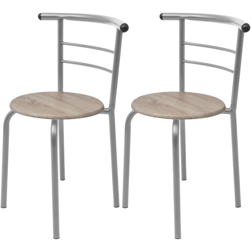 Bistroset - Bartisch Set - Frühstückstisch Set - Essplatzgruppe - 80 x 53 x 74cm