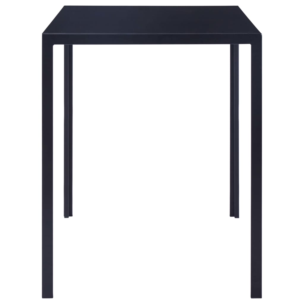 Modernes 7-teiliges Esstisch-Set - Glastisch - Esszimmertisch - 120 x 60 x 74 cm