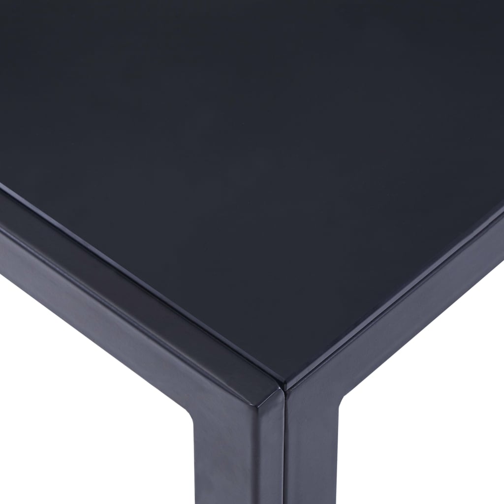 Modernes 7-teiliges Esstisch-Set - Glastisch - Esszimmertisch - 120 x 60 x 74 cm