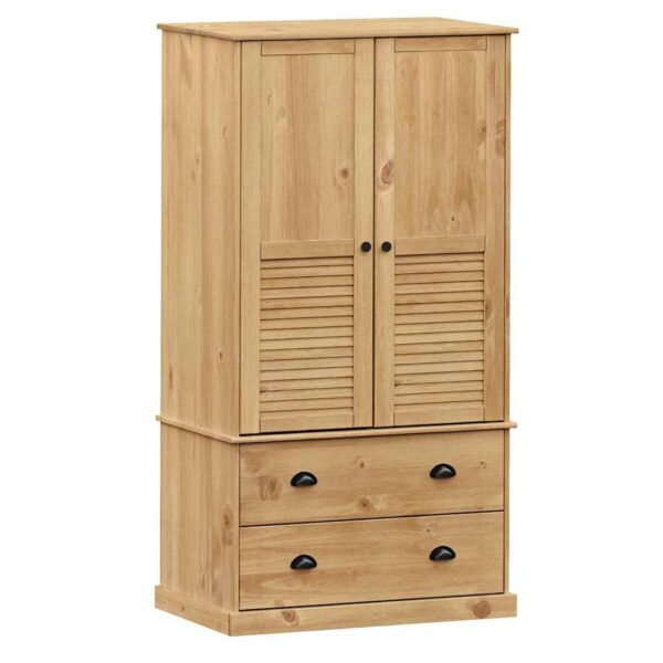 Klassischer Kleiderschrank - Schlafzimmerschrank - Schrankmöbel - 90 x 170 cm
