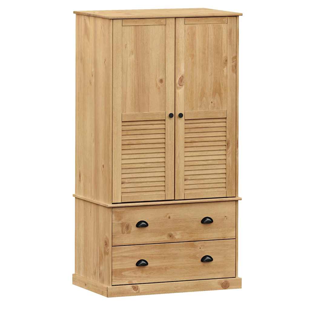 Klassischer Kleiderschrank - Schlafzimmerschrank - Schrankmöbel - 90 x 170 cm