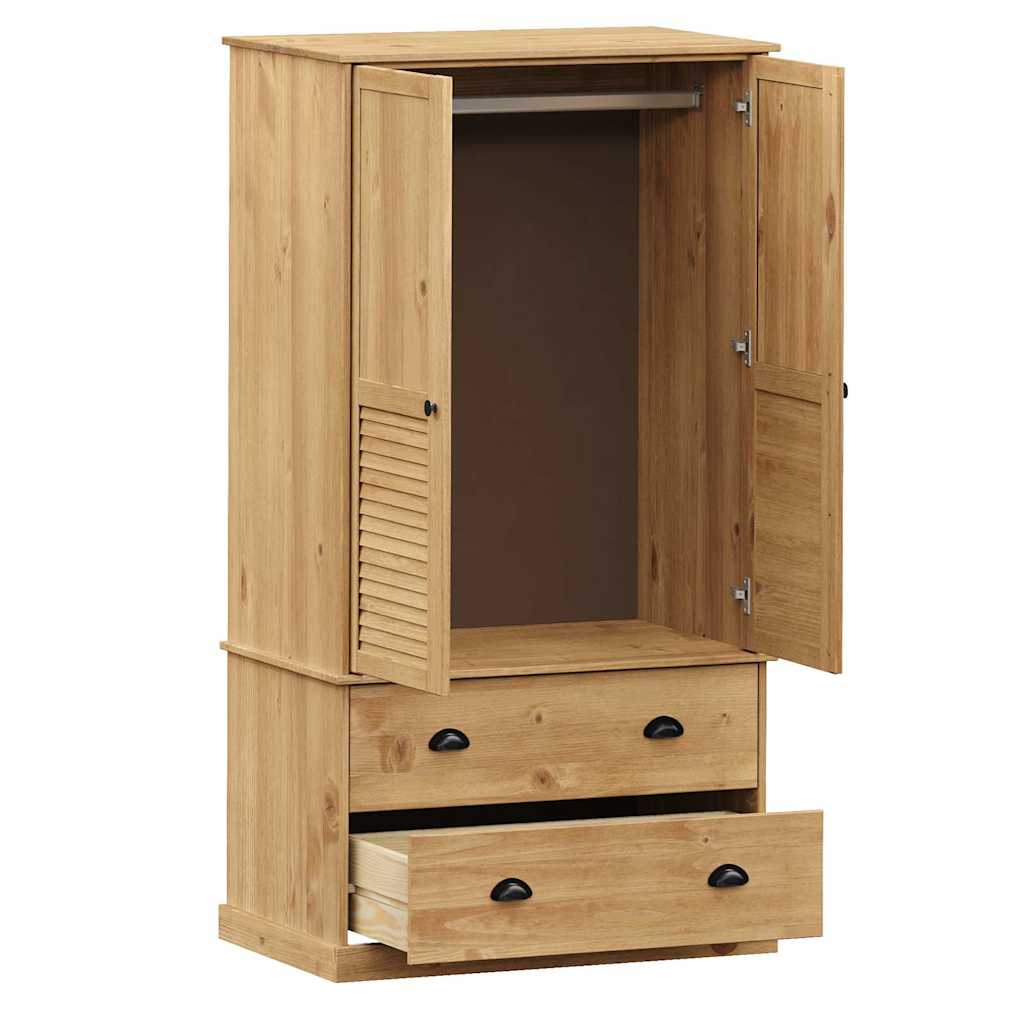 Klassischer Kleiderschrank - Schlafzimmerschrank - Schrankmöbel - 90 x 170 cm