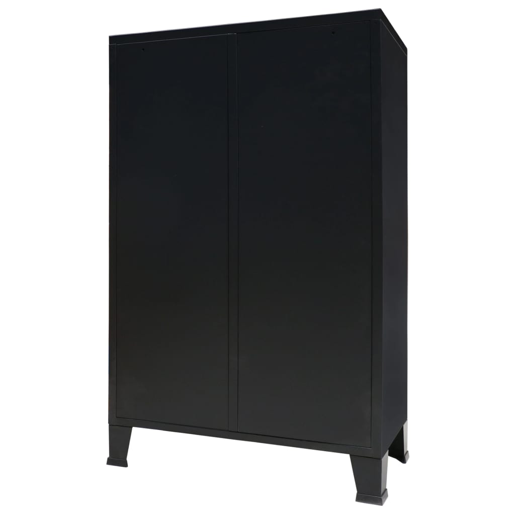 Kleiderschrank - Metall - Spinddesign - Garderobenschrank - 67 x 35 x 107 cm