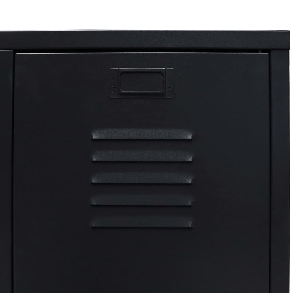Kleiderschrank - Metall - Spinddesign - Garderobenschrank - 67 x 35 x 107 cm