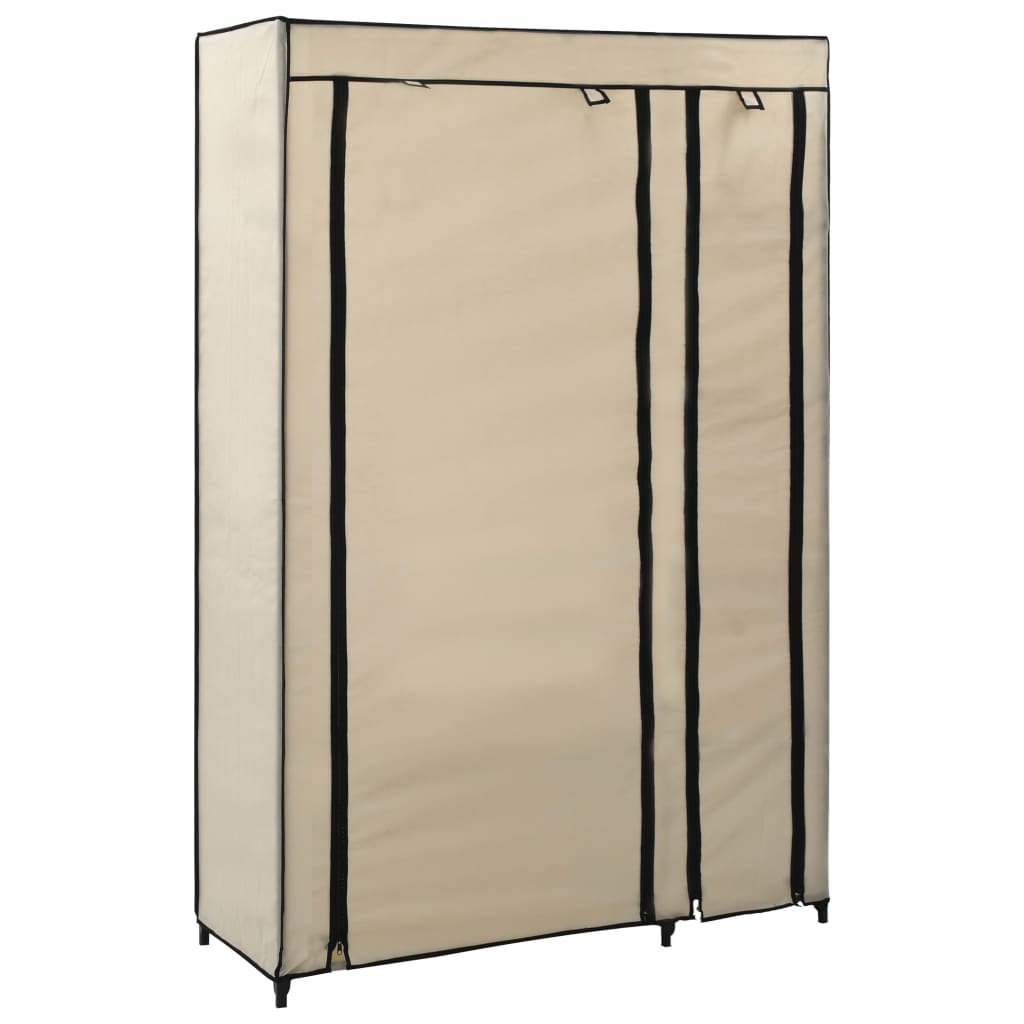 Faltbarer Kleiderschrank - Faltschrank - Camping - Stecksystem - 110x45x175 cm