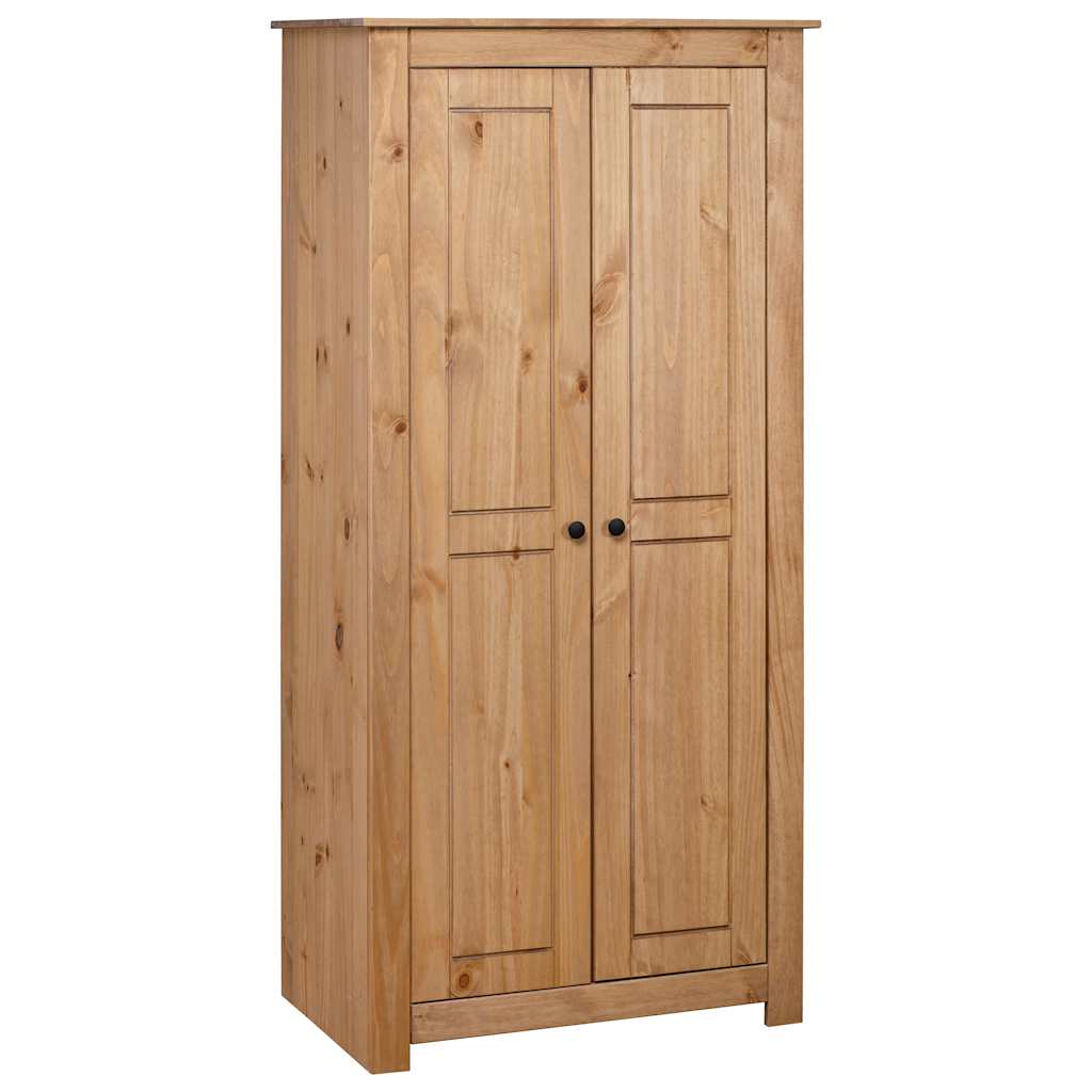 Kompakter Kleiderschrank - Schlafzimmerschrank - massivholz - 80 x 50 x 171,5 cm