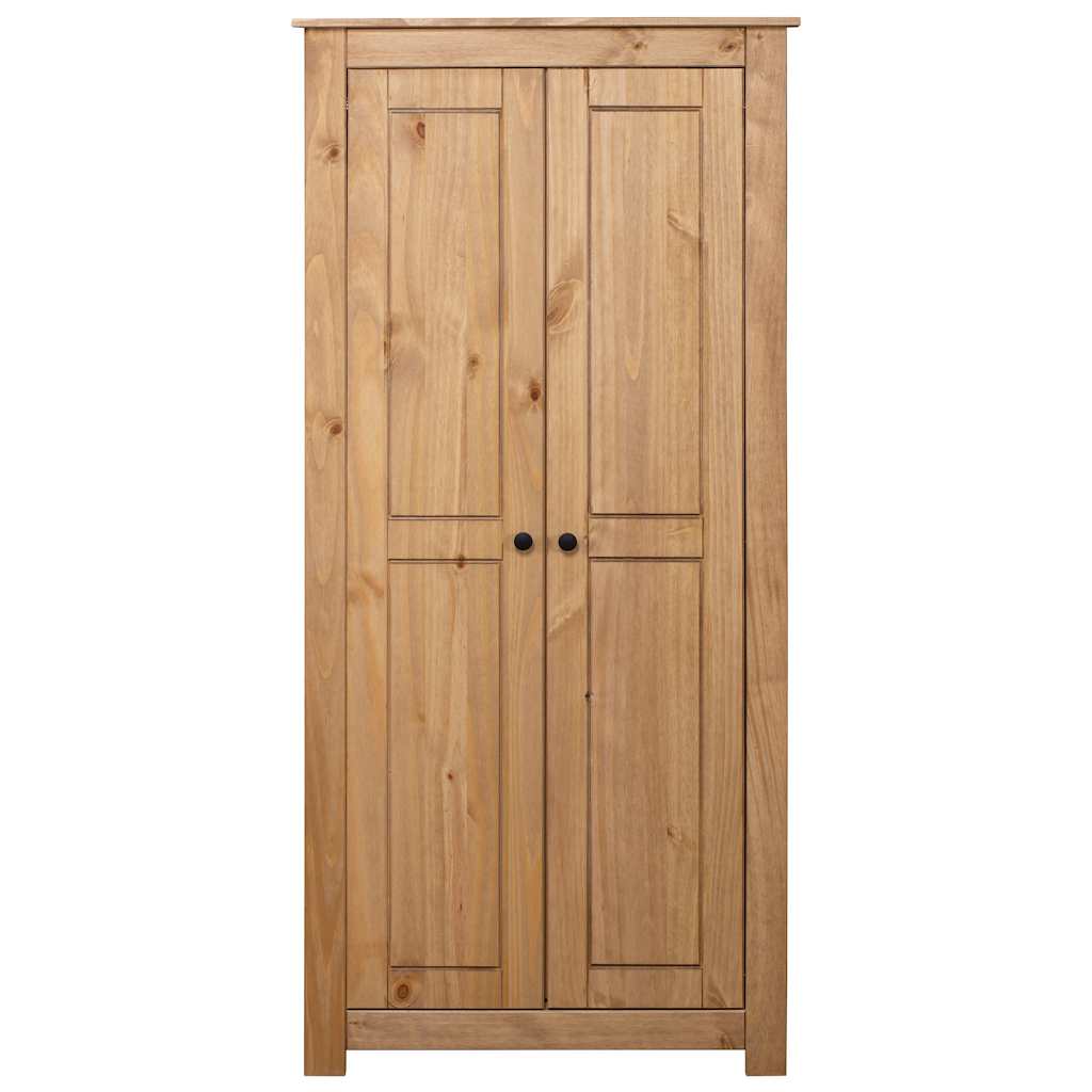 Kompakter Kleiderschrank - Schlafzimmerschrank - massivholz - 80 x 50 x 171,5 cm